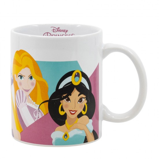 Princess Bright And Bold Ceramic Mug 11 Oz In Gift Box