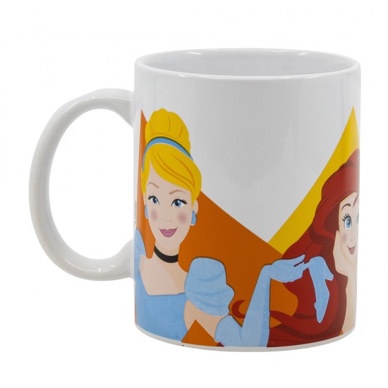 Princess Bright And Bold Ceramic Mug 11 Oz In Gift Box