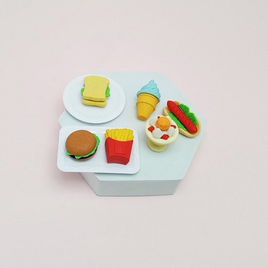 Fancy Eraser Set: Food