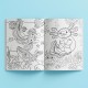 Kaleidoscope Colouring and Sticker Books: Awesome Axolotls