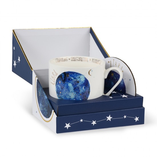 Summer Thornton ( Libra ) Premium Mug & Coaster Gift Set (Copy) (Copy)