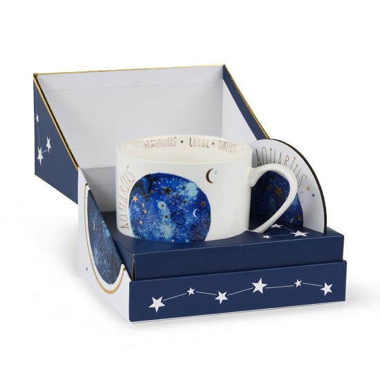Summer Thornton (Aquarius ) Premium Mug & Coaster Gift Set (Copy) (Copy)