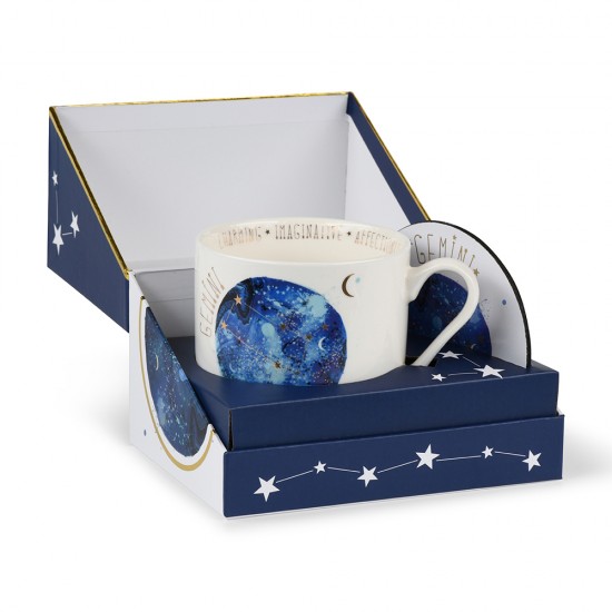 Summer Thornton (Gemini ) Premium Mug & Coaster Gift Set (Copy) (Copy)