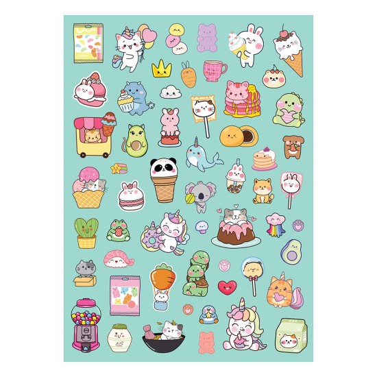 Kaleidoscope Scented Sticker Book:Too Cute