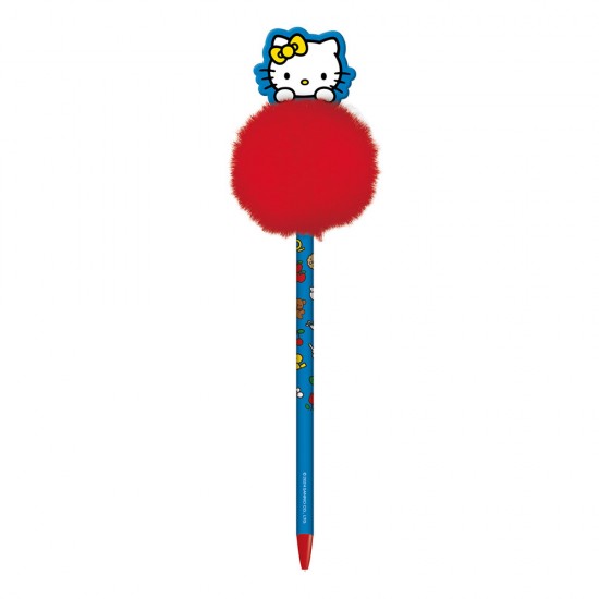 Hello Kitty (Playfully Peeking) Pom Pom Pen