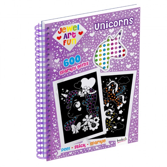 Jewel Art Fun Book: Unicorns
