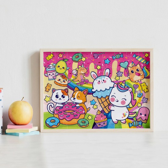 Junior Jigsaw Carry & Play: Sweet Kawaii