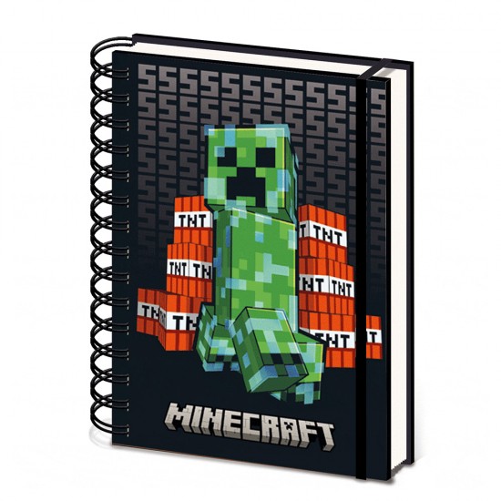 Minecraft A5 3D Lencitular Notebook