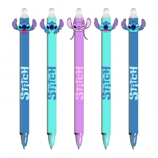 Stitch Blue Erasable Gel Pen (D.30)