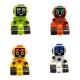 Transformer Friction Robot (4 Mix Colors)