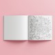 Art Maker Square Colouring Books: Botanicals