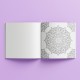 Art Maker Square Colouring Books: Mandalas