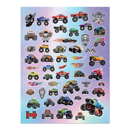 Kaleidoscope Colouring and Sticker Books: Monster Machines