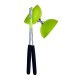 Boxed Acrobat Set 105 Rubber Diabolo light Green + alum. hand sticks