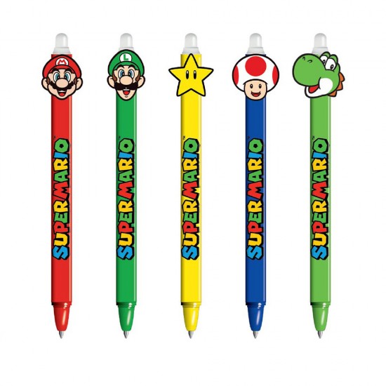Super Mario Erasable Gel Pen (D.30)