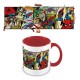 Marvel Comics (Spider-Man Panels) Red Coloured Inner Mug