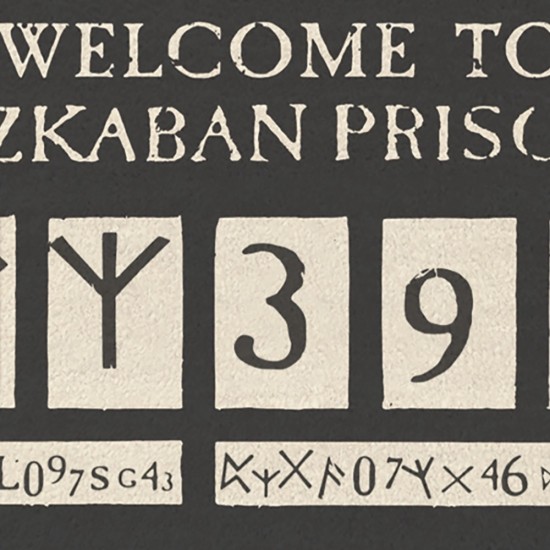 Harry Potter (Welcome To Azkaban) Door Mat