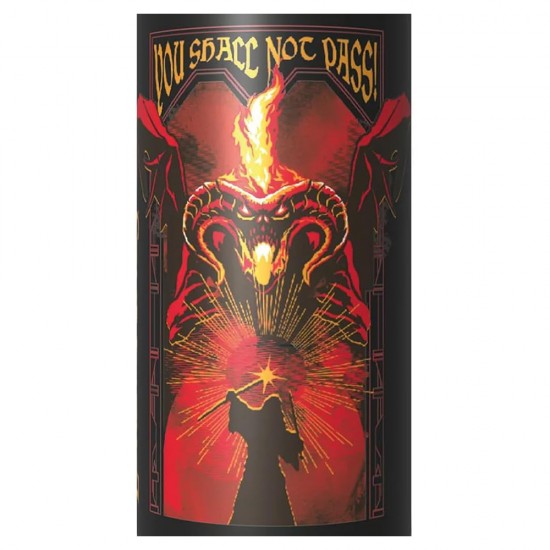 Lord Of The Rings (Rage Of The Balrog) Metal Flask