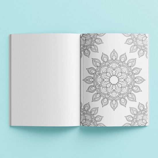 Art Maker Colouring Book 72pp: Mandalas