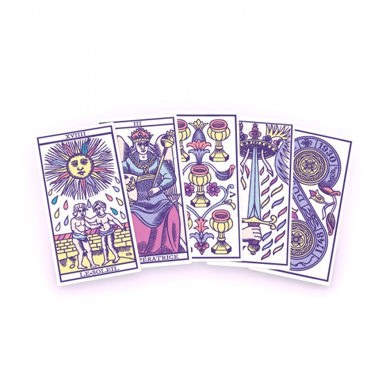 Tarot Marseille Pastel Edition FR/EN
