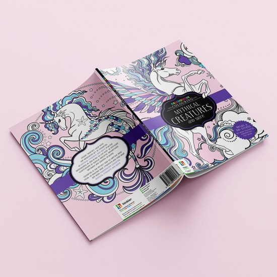 Kaleidoscope Colouring Book 72pp: Mythical Creatures and More