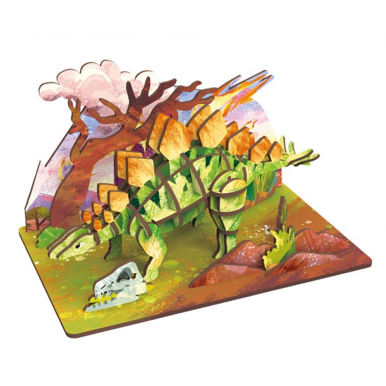 Artistic Dino: Stegosaurus