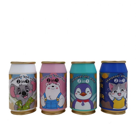 Cans - sharp'n'erase (2 in 1) D.16