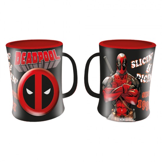 Deadpool (Slice'n'Dice) Disney Emboss Large Mug