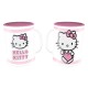 Hello Kitty (Pink) Emboss Large Mug