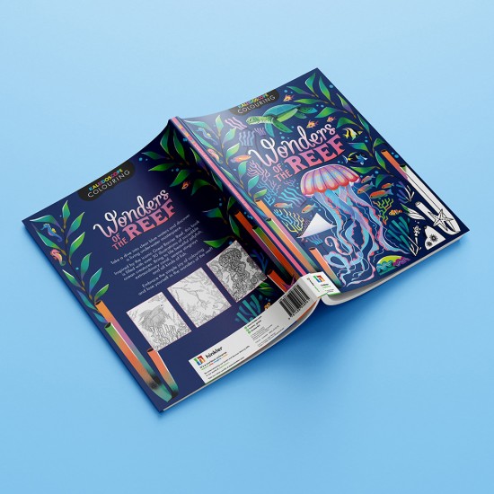 Kaleidoscope Colouring Book 72pp: Wonders of the Reef