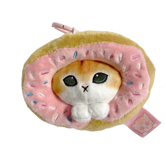 Mofusand Keychain - Plush - Donut