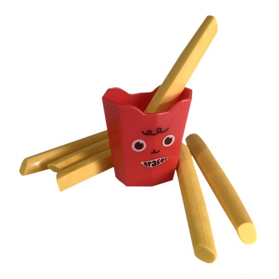 Fancy Erasers: French Fries