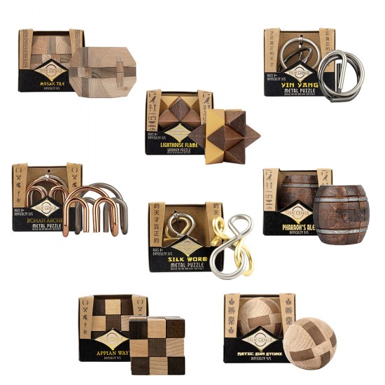 True Genius Mini Puzzles Display D.24