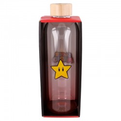 Nintendo Super Mario Bros glass bottle 1030ml