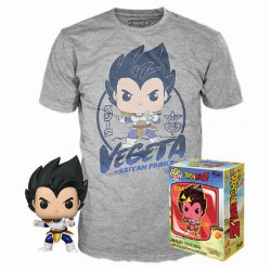 Set POP figure & Tee Dragon Ball Z Vegeta L
