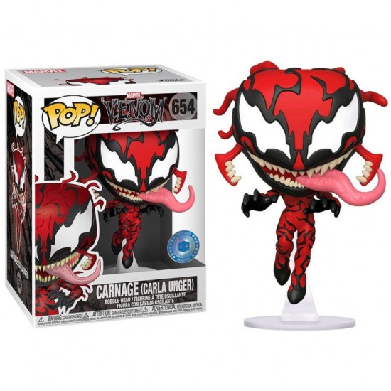POP figure Marvel Comics Carla Unger Carnage Exclusive