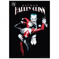 DC Comics Joker and Harley Quinn puzzle 1000pcs