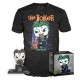 Set POP figure & Tee DC Comics Jim Lee Joker S