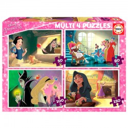 Disney Princess vs Villains Multi puzzle 50-80-100-150pcs