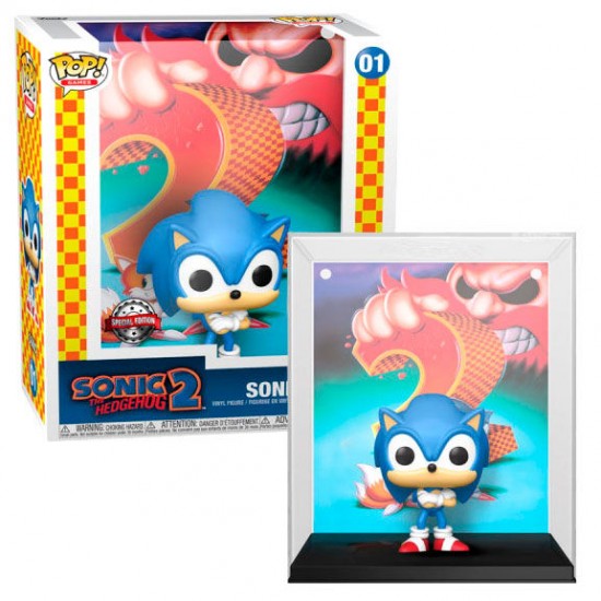 POP figure Game Cover Sonic Exclusive