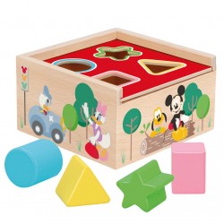 Disney Mickey Minnie wooden cube forms