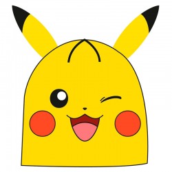 Pokemon Pikachu 3D hat