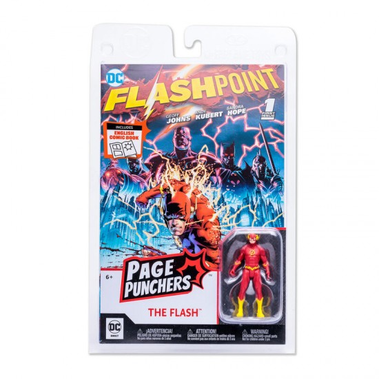 DC Comics Comic Flashpoint + The Flash figure 7cm