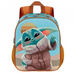 Star Wars The Mandalorian Grogu Say Hi 3D backpack 31cm