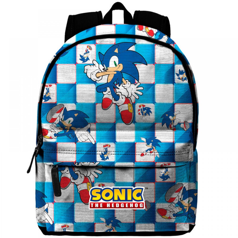 SONIC : Sonic The Hedgehog Blue Lay backpack 41cm