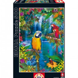 Bird Tropical Land puzzle 500pcs
