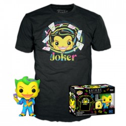 Set figure POP & Tee DC Comics Batman Joker Exclusive M