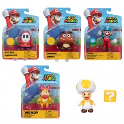 Super Mario Bros Wave 30 assorted pack 6 figures 10cm
