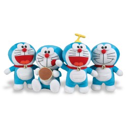 Doraemon soft plush toy assorted 40/45cm 4 Τεμ.