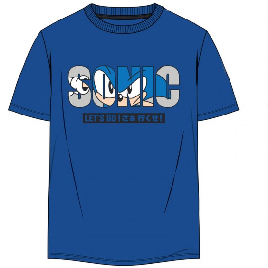 Sonic The Hedgehog adult t-shirt 9 Τεμ.